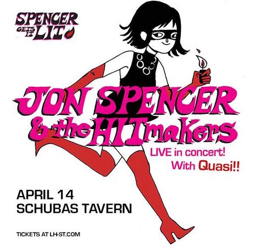 Jon Spencer & The HITmakers - Schubas, Chicago, IL, US (14 April 2022)