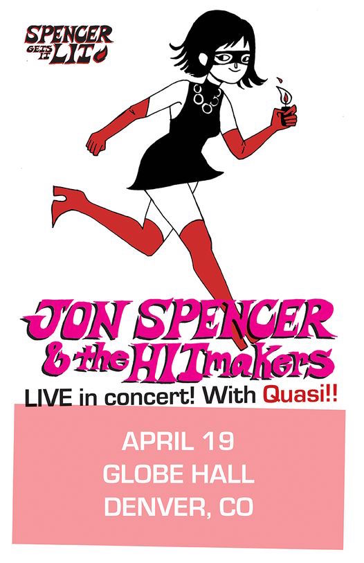 Jon Spencer & The HITmakers - Globe Hall, Denver, CO, US (19 April 2022)