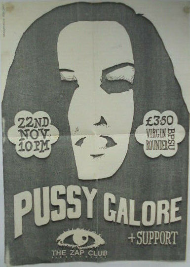 Pussy Galore - Zap Club, Brighton, UK (22 November 1988)