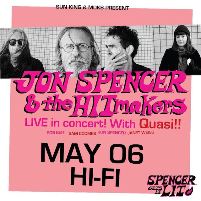 Jon Spencer & The HITmakers - Hi-Fi, Indianapolis, IN, US (6 May 2022)