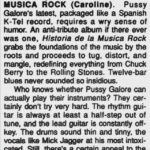 Boston Phoenix: Historia De La Musica Rock (PRESS, US)