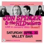 Jon Spencer & The HITmakers – Valley Bar, Phoenix, AZ, US (30 April 2022)