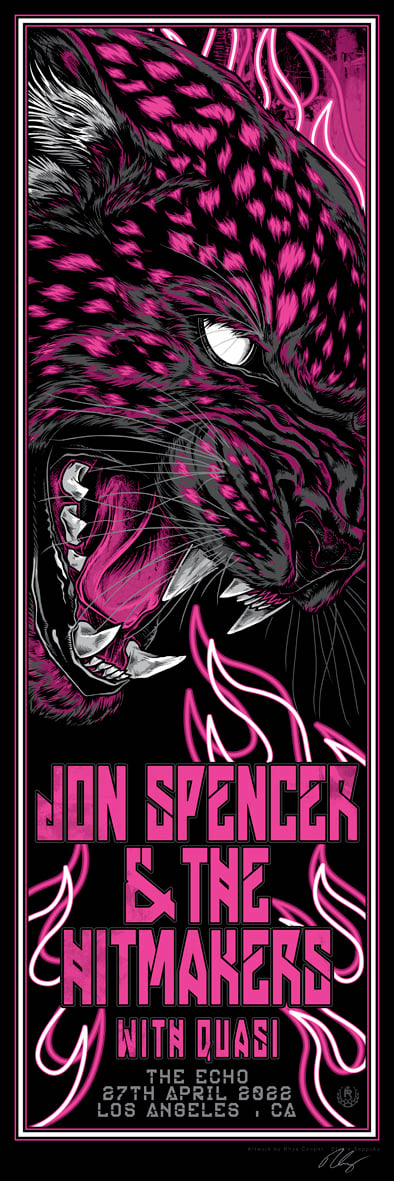 Jon Spencer & The HITmakers – The Echo, Los Angeles, CA, US (27 April 2022)