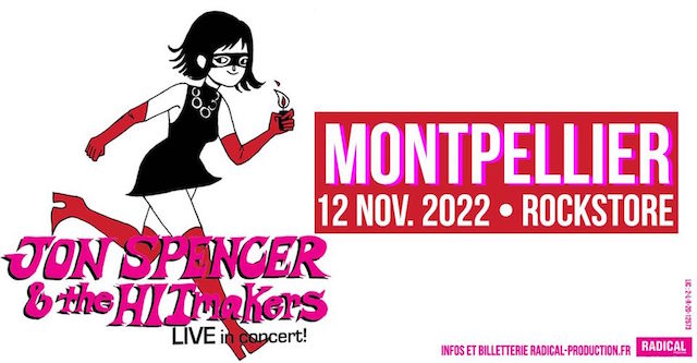 Jon Spencer & The HITmakers - Les Sons D’Automnes, Quessoy, France (4 November 2022)