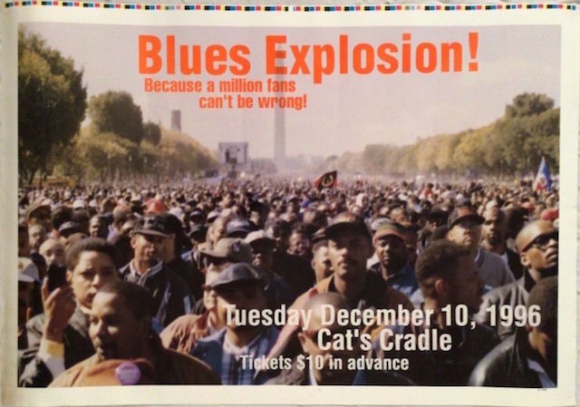 The Jon Spencer Blues Explosion - Cat's Cradle, Carrboro, NC, US (10 December 1996)