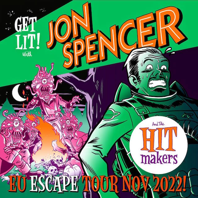 Jon Spencer & the HITmakers - Le Tetris, Le Havre, France (2 November 2022)