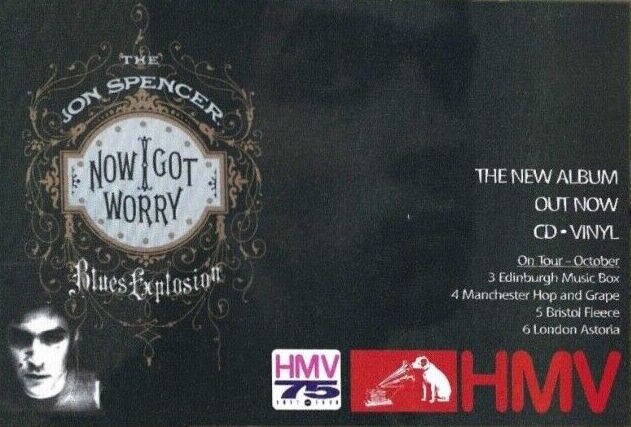 The Jon Spencer Blues Explosion - London Astoria, London, UK (6 October 1996)