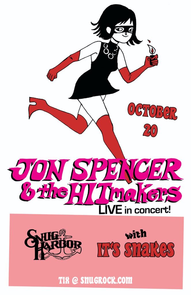 Jon Spencer & The HITmakers - Snug Harbor, Charlotte, NC, US (20 October 2022)