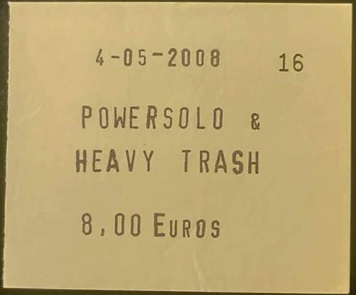 Heavy Trash – O Meu Mercedes é Maior Que o Teu, Ribeira, Porto, Portugal (4 May 2008)