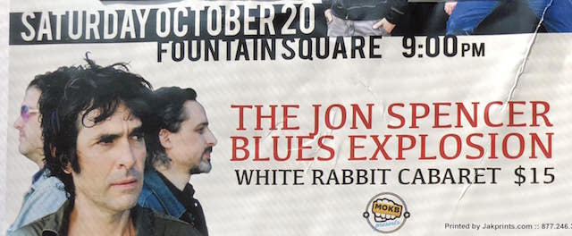 The Jon Spencer Blues Explosion – White Rabbit Cabaret, Indianapolis, US (20 October 2012)