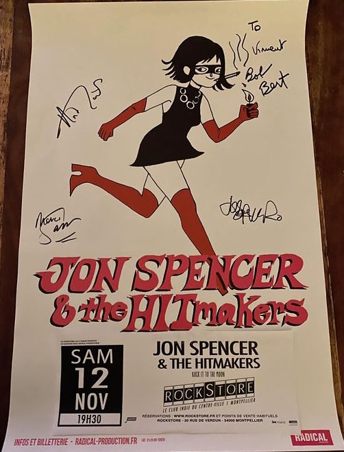 Jon Spencer & the HITmakers – Rockstore, Montpellier, France (12 November 2022)