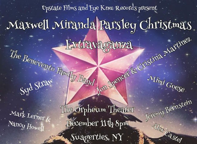 Jon Spencer & Cristina Martinez - Orpheum Theatre, New York, US (11 December 2022)