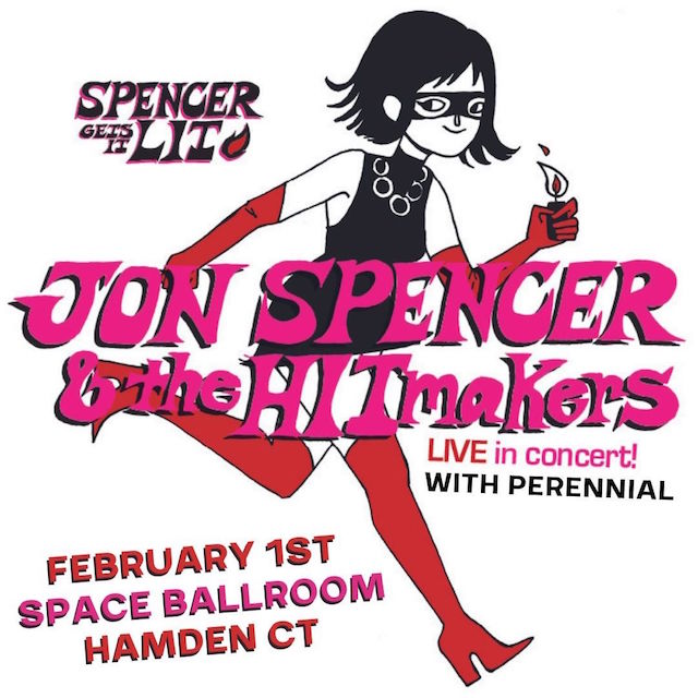 Jon Spencer & the HITmakers - Space Ballroom, Hamden, CT, US (1 February 2023)