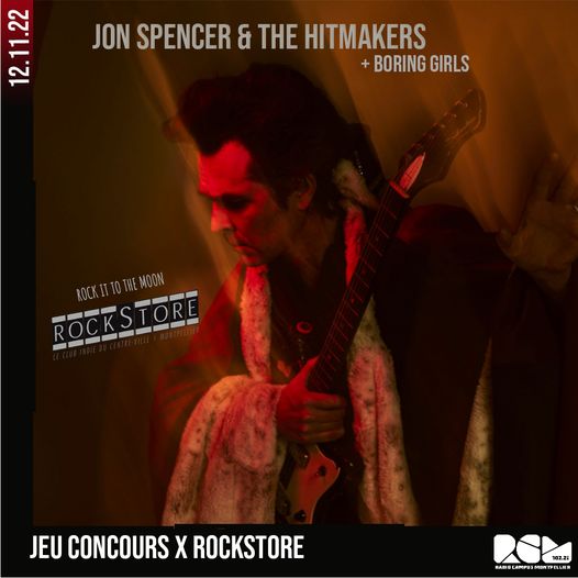 Jon Spencer & the HITmakers – Rockstore, Montpellier, France (12 November 2022)