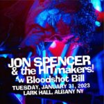 Jon Spencer & the HITmakers - Lark Hall, Albany, NY, US (31 January 2023)
