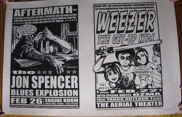 The Jon Spencer Blues Explosion - Engine Room, Houston, TX, US (26 February 2001)