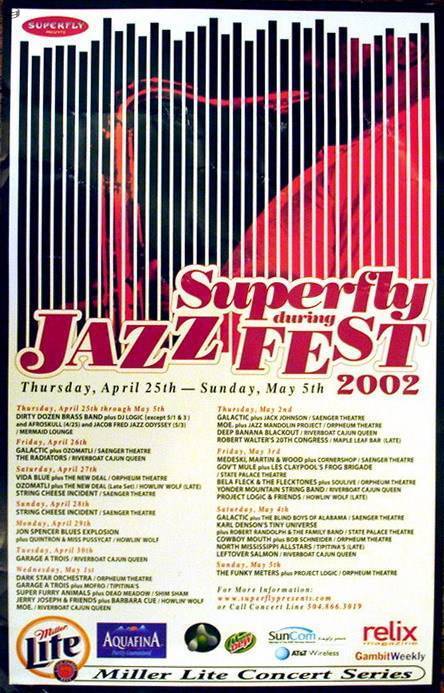 The Jon Spencer Blues Explosion - Howlin' Wolf, New Orleans, US (29 April 2002) The Jon Spencer Blues Explosion - Howlin' Wolf, New Orleans, US (29 April 2002)