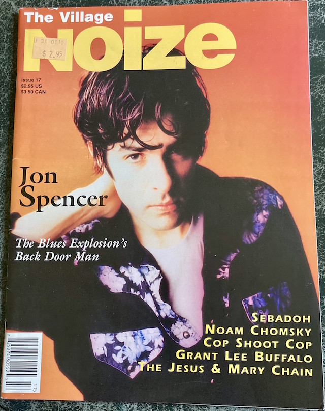 Jon Spencer - The Village Noize: The Blues Explosion's Back Door Man (PRESS, US)