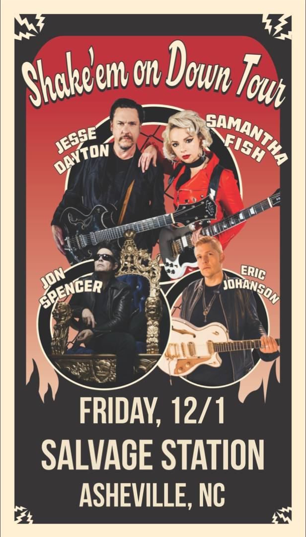 Jon Spencer - Salvage Station, Asheville, NC, US (1 December 2023)