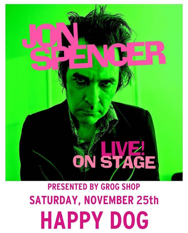Jon Spencer - Happy Dog, Cleveland, OH, US (25 November 2023)