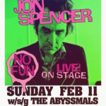 Jon Spencer - No Fun, Troy, New York, US (11 February 2024)