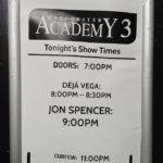 Jon Spencer – Manchester Academy 3, Manchester, UK (12 September 2024)