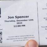 Jon Spencer - The Midday Show with Troy Nelson / KEXP, Seattle, WA, US (12 December 2024)