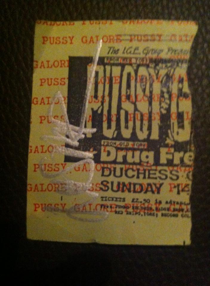 Pussy Galore – Duchess of York, Leeds, UK (14 February 1988)
