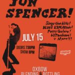 Jon Spencer - Oxbow Brewing Company, Portland, ME, US (15 July 2025)