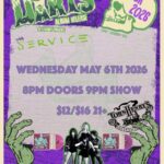 S-E-R-V-I-C-E – John Henry’s, Eugene, OR, US (5 May 2026)