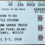 Jon Spencer - Little Steven’s Underground Garage Cruise 2 / Pool Deck, Miami, FL, US to Cozumel, Mexico (4 April, 2026)