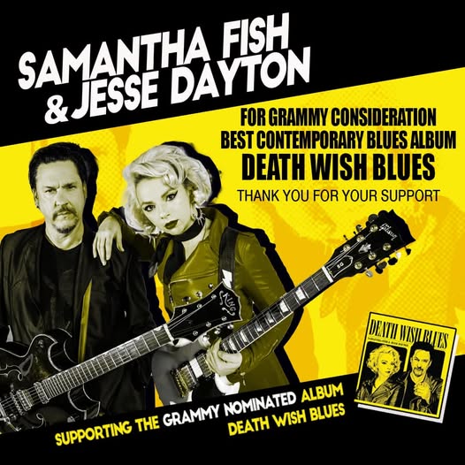 Samantha Fish & Jesse Dayton - Death Wish Blues: Grammy Nomination