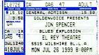 El Ray, Hollywood, CA (TICKET, US) 1999.07.26