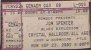 Crystal Ballroom (TICKET, US) 2002.09.23