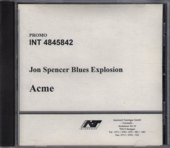 The Jon Spencer Blues Explosion – Acme [Promo] (CD, GERMANY) | Pop ...