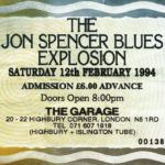 The Garage, London, UK (12 February 1994)