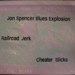 TT The Bears, Cambridge, MA, US (27 February 1992)