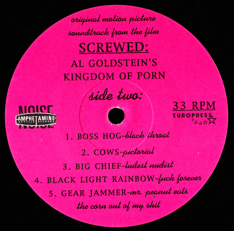 V/A feat. Boss Hog Screwed Original Motion Picture Soundtrack (LP