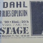 The Jon Spencer Blues Explosion - Backstage, Munchen 71, Germany (21 February 1993)