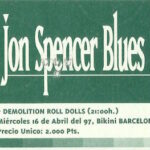 Sala Bikini, Barcelona, Spain (16 April 1997)