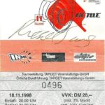 Muffathalle, Munich, Germany (18 November 1998)