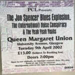 Queen Margarets University Union, Glasgow, UK (9 April 2002)