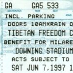 Tibetan Freedom Concert, Randall’s Island, New York, NY, US (7 June 1997)