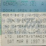 The Vogue, Indianapolis, IN, US (8 March 1997)