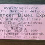 Crystal Ballroom, Portland, OR, US (23 July 1999)
