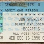 Bogarts, Cincinnati, OH, US (16 December 1998)