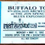 First Avenue & 7th St Entry, Minneapolis, MN, US (11 May 1992)