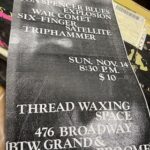 Threadwaxing Space, New York City, New York, US (14 November 1993)