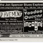 The Venue, Edinburgh, UK (14 February 1994)