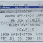 Maxwell's, Hoboken, NJ, US (20 July 2001)